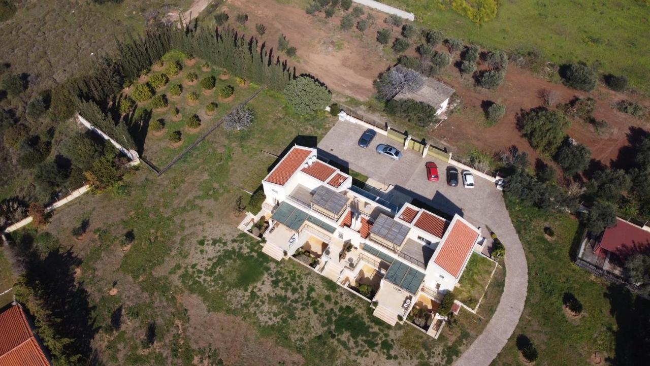 Legrena Beach Villa Sunion Exteriör bild