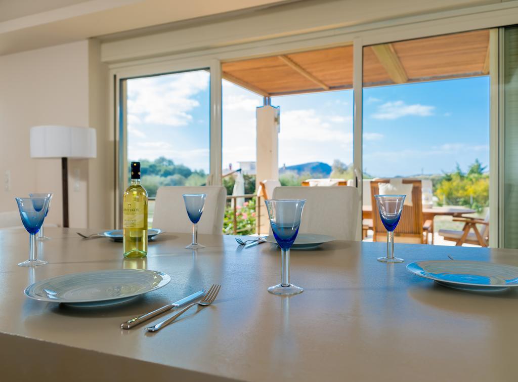 Legrena Beach Villa Sunion Exteriör bild