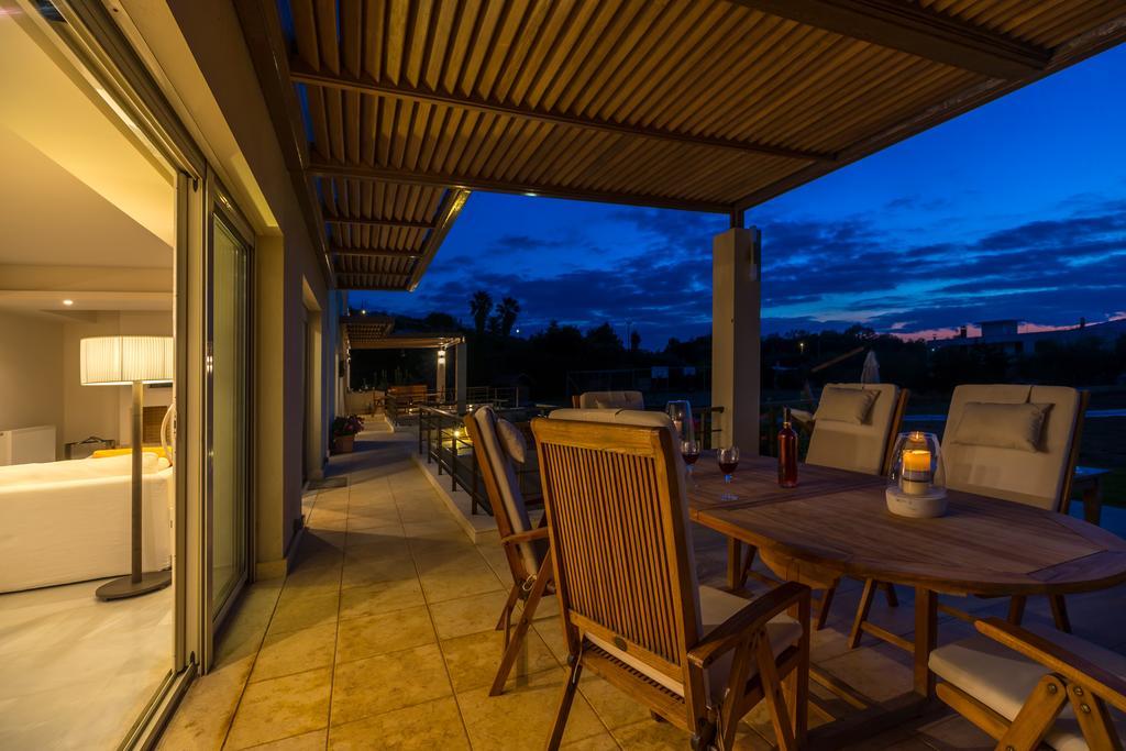 Legrena Beach Villa Sunion Exteriör bild