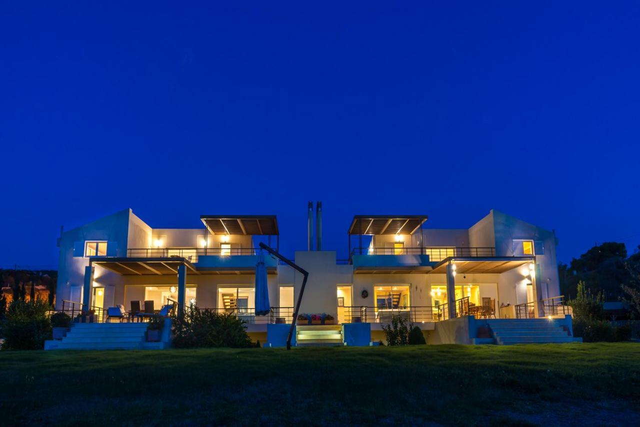Legrena Beach Villa Sunion Exteriör bild