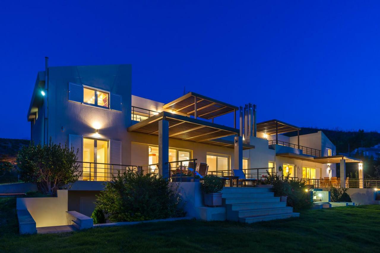 Legrena Beach Villa Sunion Exteriör bild